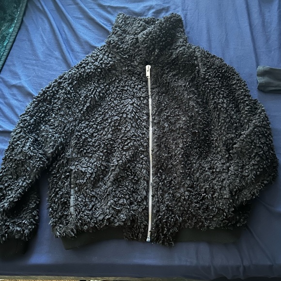 H&M Jackets & Blazers - H&M Divided Black Textured Jacket